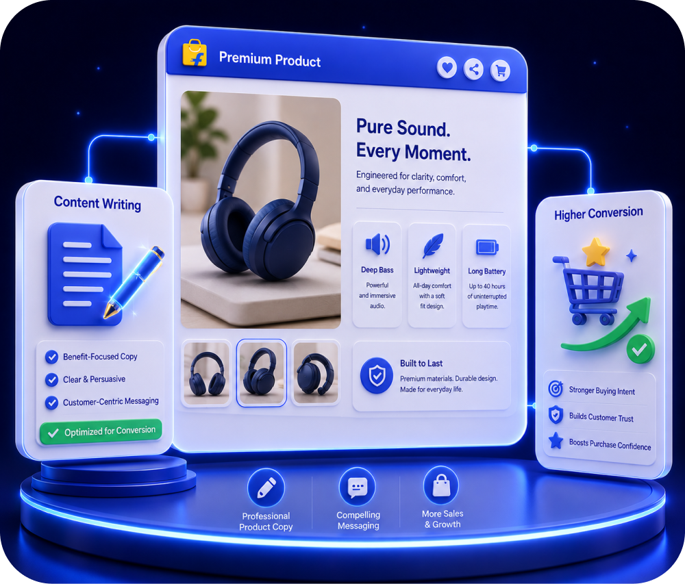 Conversion-Focused Product Content Writing