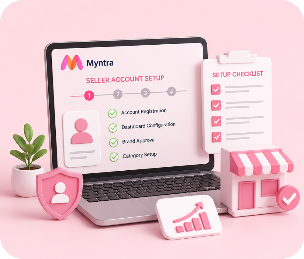 Myntra Seller Account Setup