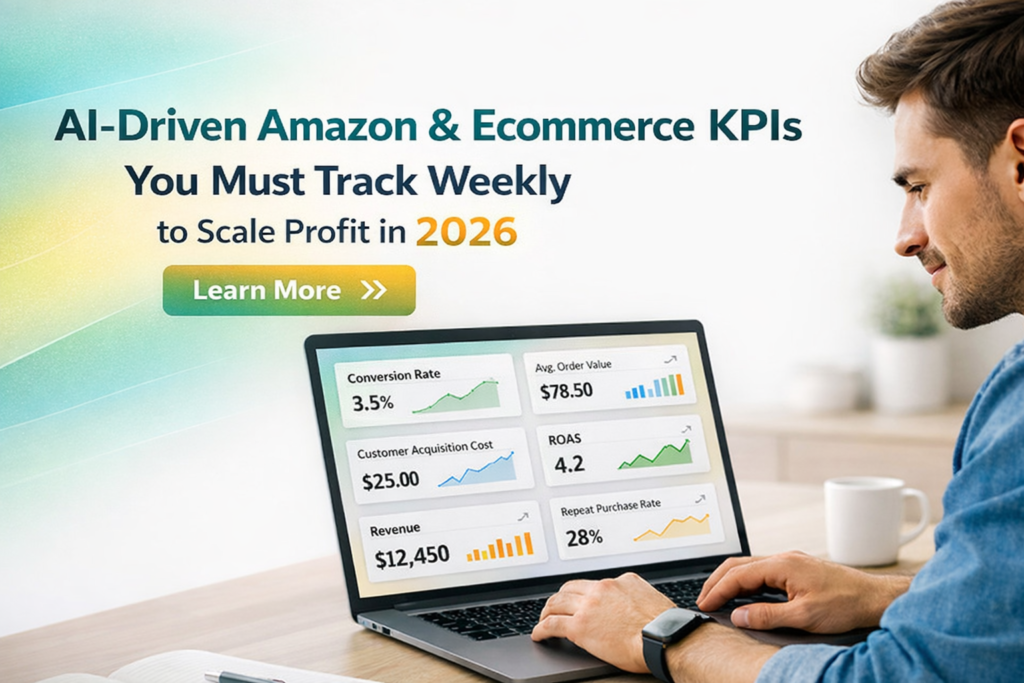 AI-Driven Amazon & Ecommerce KPIs to Track Weekly in 2026 India