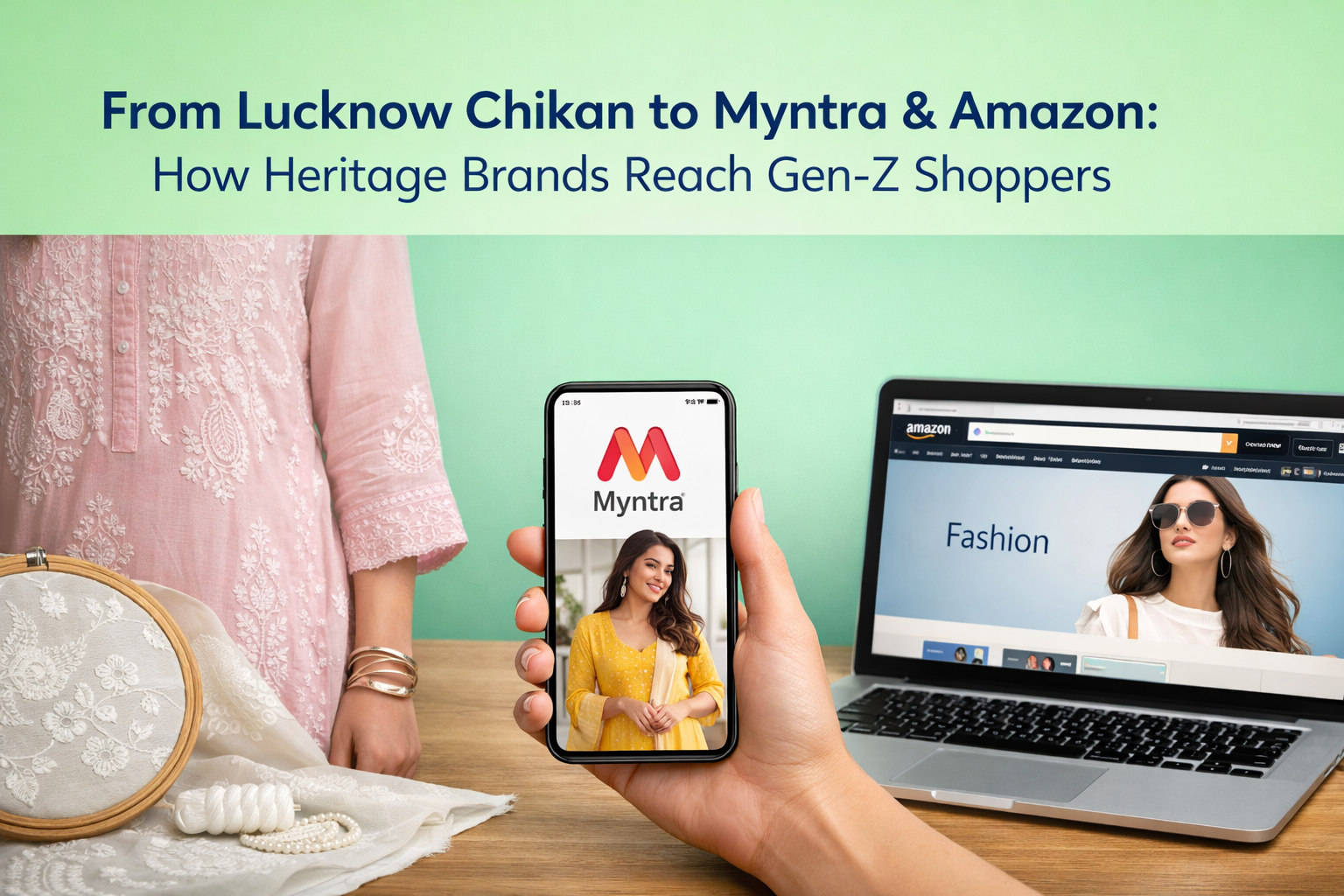 Chikan to Myntra & Amazon