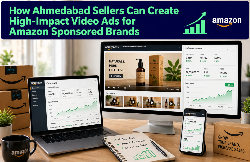 How to Create Amazon Sponsored Brands Video Ads in Ahmedabad