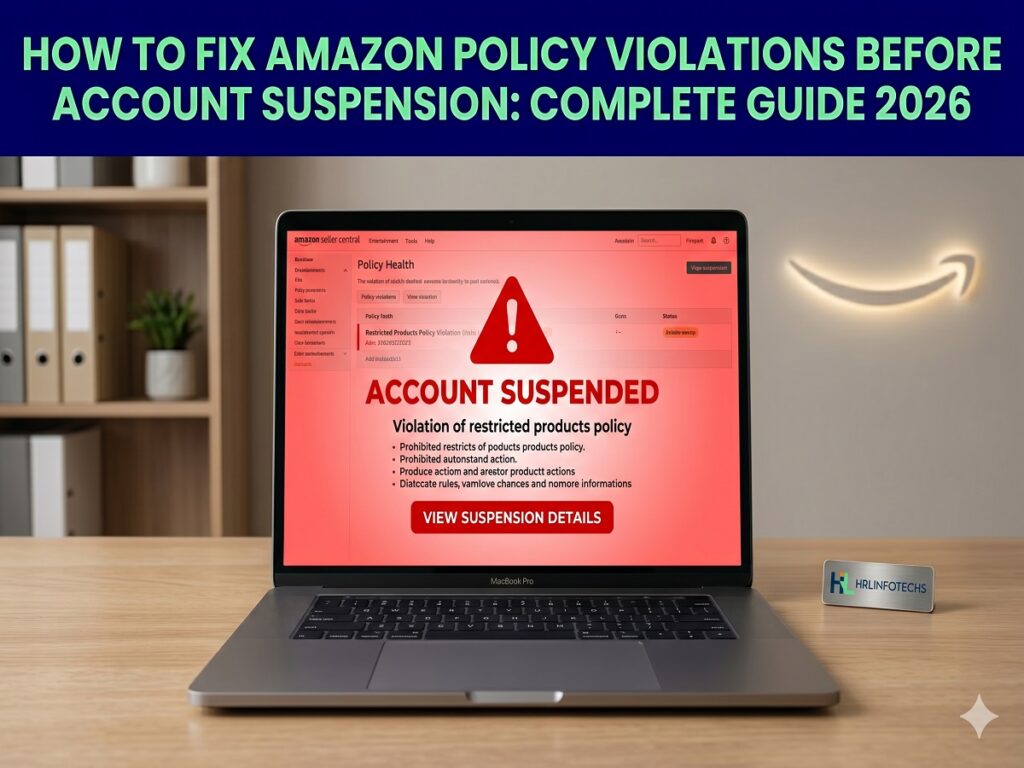Amazon Risk Avoidance Amazon Policy Violation Fix Guide 2026: Avoid Account Suspension in India