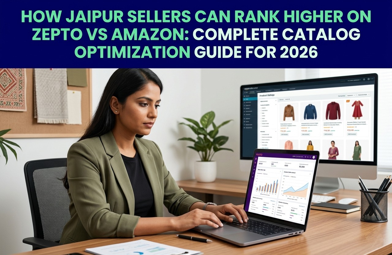 jaipur seller amazon vs zepto