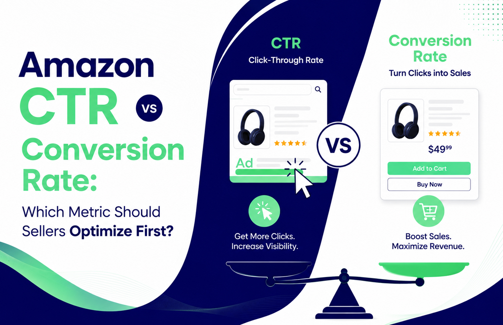 Amazon CTR vs Conversion Rate: Which Metric Should Sellers Optimize First?